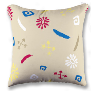 Bantal Pola Etnik Tradisional