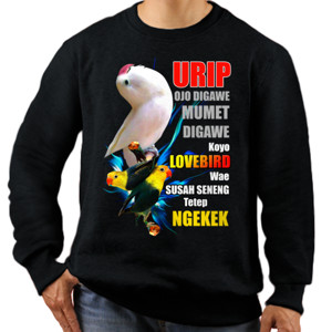 Jaket Sweater Lovebird