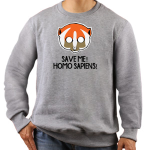 Jaket Sweater Save Homo Sapiens Clear