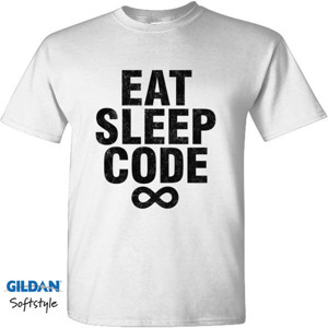 Kaos Eat Sleep Code