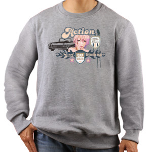 Jaket Sweater Action Girl