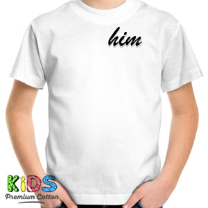 Kaos him hitam depan belakang 