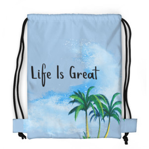 Tas Serut Fullprint Life Is Great