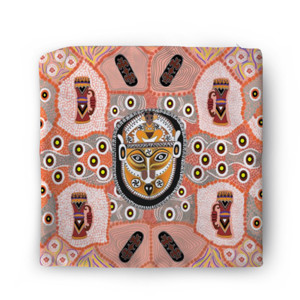 Sarung Bantal The Papuan Style Orange