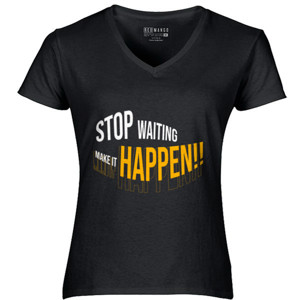 Kaos Stop Waiting Make It Happen