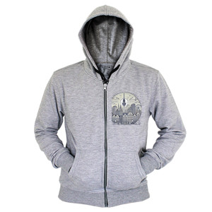 Hoodie Zipper city amsterdam