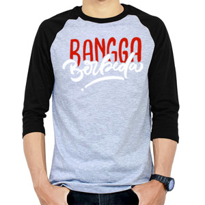 Kaos Raglan Jumper Bangga Berbeda - Merah Putih
