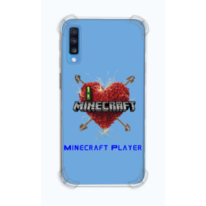 Casing HP I Love Minecraft Samsung A70 Phonecase Blue