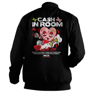 Jaket Bomber SNJA : CASH IN ROOM