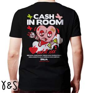 Kaos SNJA : CASH IN ROOM