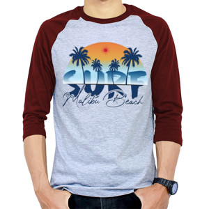 Kaos Raglan City surf