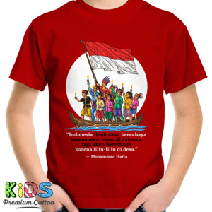 Kaos Indonesia bercahaya karena lilin-lilin di desa