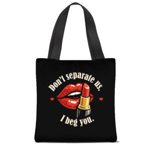 Tas Tote Fullprint Jangan pisahkan kami