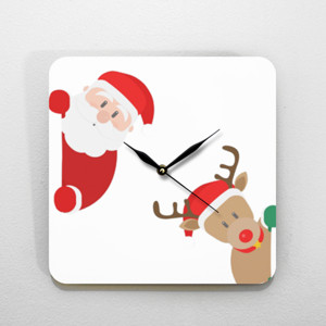 Jam Dinding JK - Christmas 01