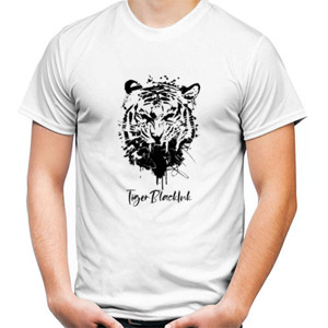 Kaos Tiger Black Ink