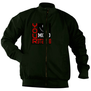 Jaket Bomber YOUR MOOD BOOSTER (custom)