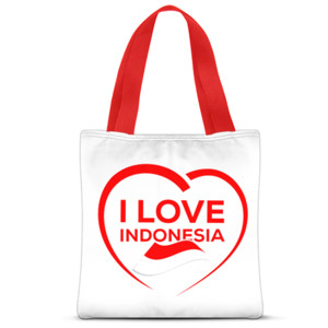 Tas Tote Fullprint TOTE BAG KLASIK PREMUIM QUALITY 