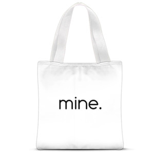 Tas Tote Fullprint mine