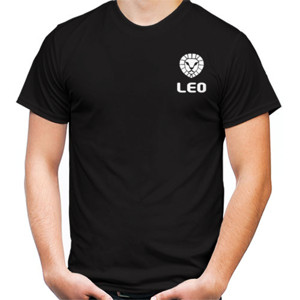Kaos Zodiak Leo Logo - White Exclusive
