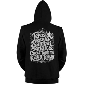 Jaket Hoodie Kerja Keras?