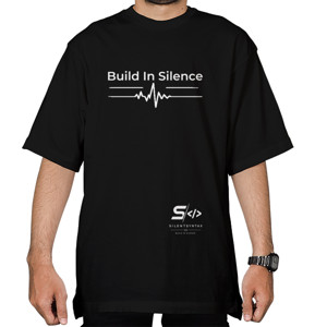 Kaos Oversize SilentSyntax Core Tee – Build In Silence Edition