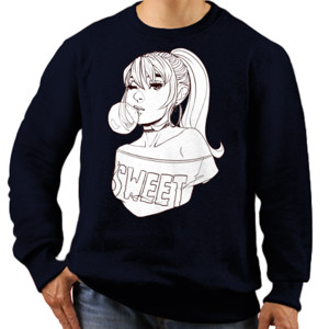 Jaket Sweater Art - Sweet Girl