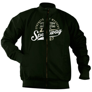 Jaket Bomber Speedway Vintage Motor