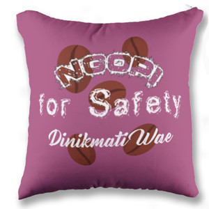 Bantal Ngopi for safety dinikmati wae