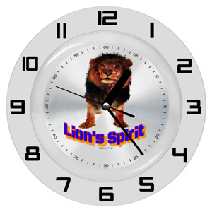Jam Dinding Jam Lion's Spirit 
