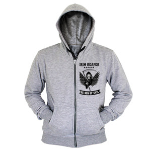 Hoodie Zipper Grim reaper