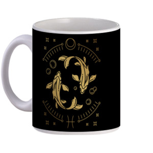 Mug Golden Pisces