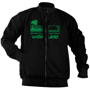 Jaket Bomber whore island