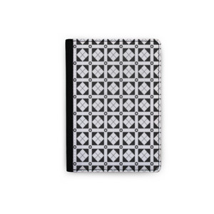 Dompet Passport Black pattern