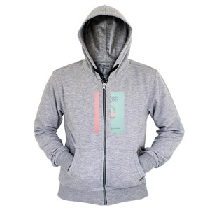 Hoodie Zipper Kaos Pria - Music