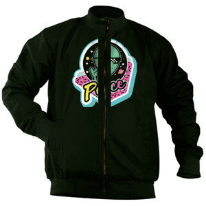 Jaket Bomber Pop Art Alien