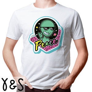 Kaos Pop Art Alien