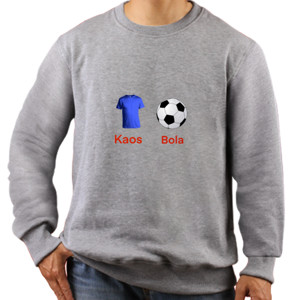 Jaket Sweater Kaos bola