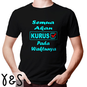 Kaos Ukuran Besar Gemuk Semua Akan Kurus 