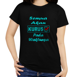 Kaos Ukuran Besar Gemuk Semua Akan Kurus 
