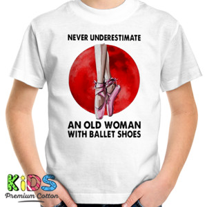 Kaos Never Underestimate An Woman With A Ballet Shoes -