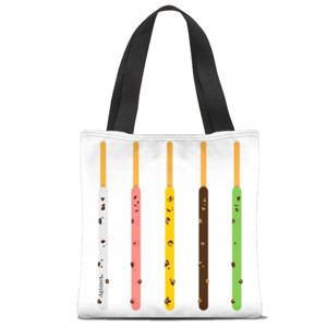 Tas Tote Fullprint Choco stick