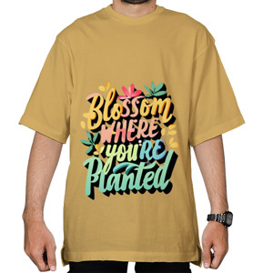 Kaos Oversize berkebun