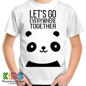 Kaos PANDA LETS GO EVERYWHERE TOGETHER