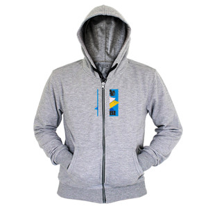 Hoodie Zipper Dasar Kau Babi