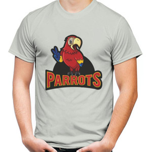 Kaos DISTRO PARROTS LOGO