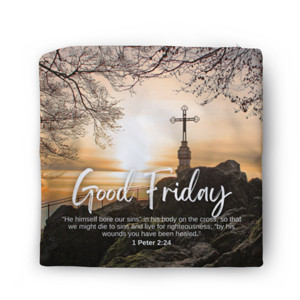 Sarung Bantal Good Friday