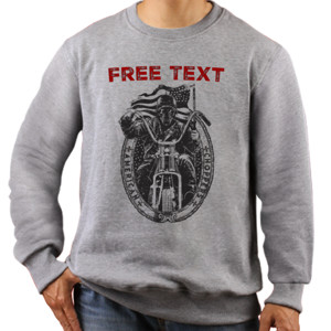 Jaket Sweater Kaos Riding Custom Text