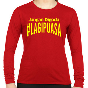 Kaos Jangan Digoda Lagi Puasa