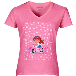 Kaos Biking Girl