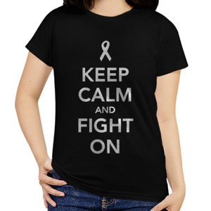 Kaos Keep Calm and Fight On Breast Cancer